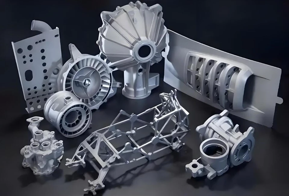 Aluminium lub ntiajteb txawj nqus tuag casting