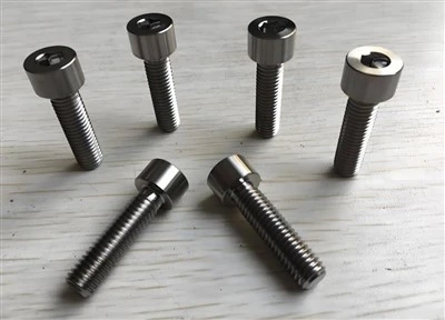Forged titanium bolts