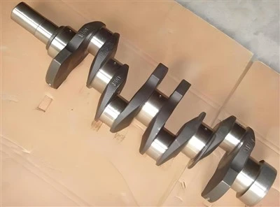 Forged titanium crankshaft